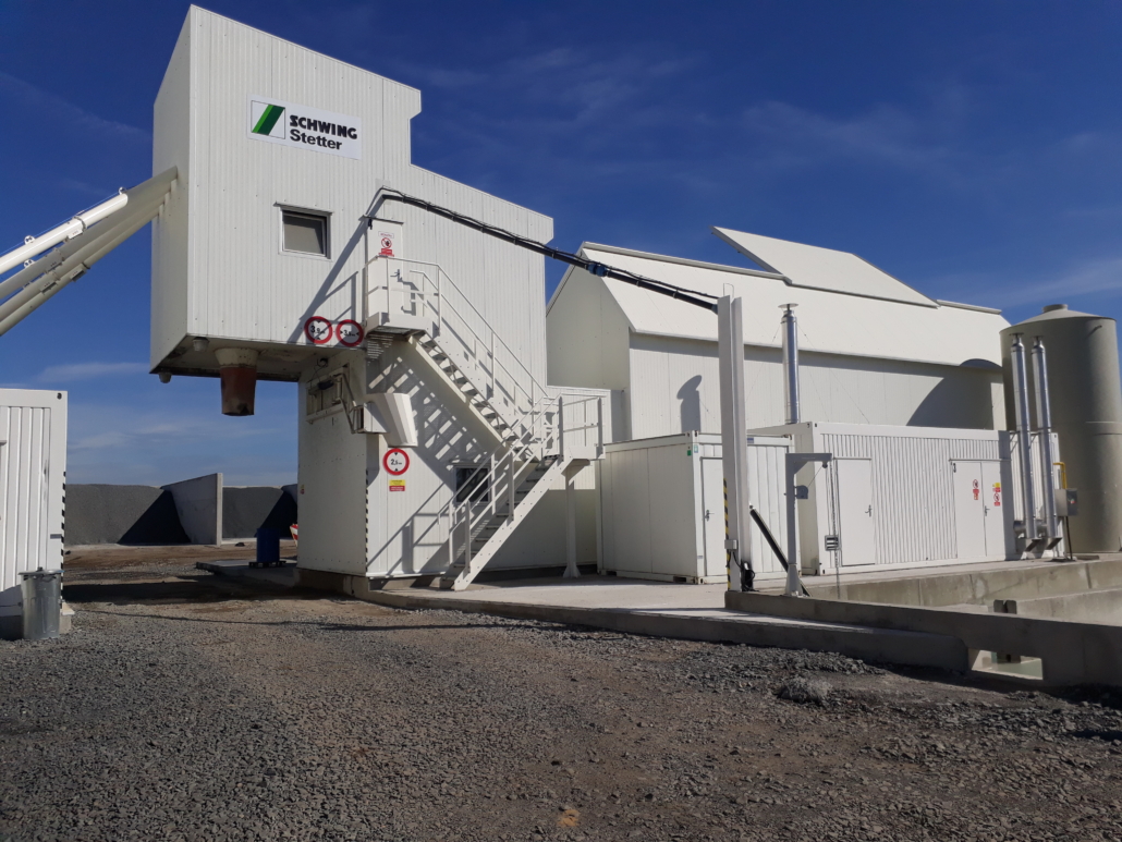 Betonárna Stetter H1 RS Horizontální Betonárna Stetter